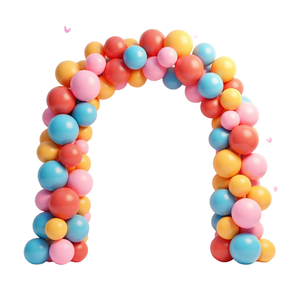 Colorful Balloon Arch